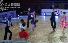 2012年北京国际体育舞蹈公开赛少年拉丁舞第一轮第一组 桑巴 00203