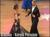 2012��WDSF����˹����ʮ��ȫ�ܾ����첽Granskas-Petrosiute