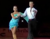 2012WDSFŷվSOLOװEuropean Championship Latin - solo Rumba - Andrey Zaytsev   Anna Kuzminskaya