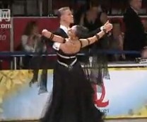 2012年WDSF俄罗斯莫斯科半决赛华维也纳尔兹Kirill Medianov - Antonina Maximova, 1 2 Viennese Waltz