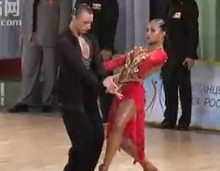 2012��WDSF����˹Ī˹���ķ�֮һ��ţNikita Evstafiev - Angelina Batrasheva, 1 4 Pasodoble