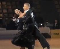 2012굤º˹ʹsoloWDSF Open Adult Standard - solo English Waltz - Markus Hirvonen & Mariia Hirvonen