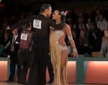2012������ٶ������ʹ����������װ�International Open Latin - Final Rumba - Vitaly Panteleev   Daria Glukhova