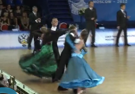 2012ʮȫܶ˹Ī˹վάҲɻValeriy Pavlov  Ekaterina Karashchuk, RUS  2012 World Youth Ten Dance