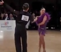 2012WDSFʱվװGrandSlam Latin - solo Rumba - Andrey Zaytsev   Anna Kuzminskaya