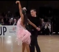 2012WDSFʱվװGrandSlam Latin - solo Rumba - Timur Imametdinov   Ekaterina Nikolaeva