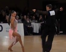 2012WDSFʱվǡǡGrandSlam Latin - solo Chacha - Timur Imametdinov   Ekaterina Nikolaeva