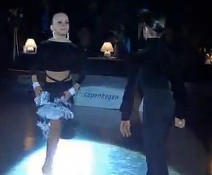 2012��WDSF�籾����soloǡǡJunior I Combi - Honour Dance Chacha - Dmitry Malakhov   Varvara Malakhova