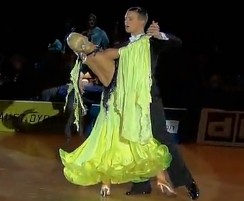 2012WDSF籾soloάҲɻWDSF Adult Standard - solo English Waltz - Anton Skuratov   Alena Uehlin