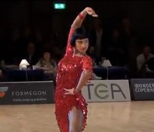 2012WDSF籾soloţGrandSlam Latin - solo Paso Doble - Aniello Langella   Khrystyna Moshenska