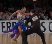 2012WDSFʱնţGrandSlam Latin - solo Paso Doble - Vladimir Karpov   Mariya Tzaptashvilli