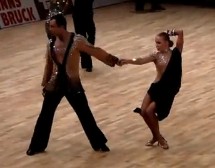 2012WDCµվǡǡManuel Frighetto - Karin Rooba, Austrian Open 2012, WDC AL European Cup latin, semifinal - chachacha