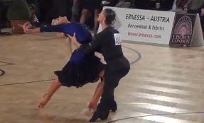 2012繫µվSOLOװAustrian Open 2012 - World Open LAT - solo Rumba - Yury Simachev & Anastasia Klokotova