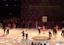 2013年第23届全国体育舞蹈锦标赛陈宣齐付佳佳