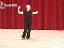 Gold Slow Foxtrot - Bounce Fallaway  Weave Ending Ballroom Dance Lesson