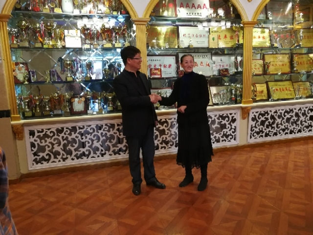 2018年长春市教育局崔国涛副局长等领导前来五环舞蹈学校开展党建工作